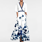 AVA™ | ELEGANT FLORAL DRESS