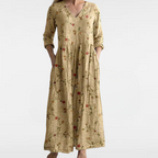 ANNE | LONG FLORAL MAXI DRESS