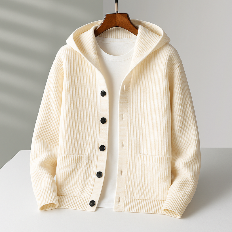 Rafael – Elegant Men’s Lace Cardigan