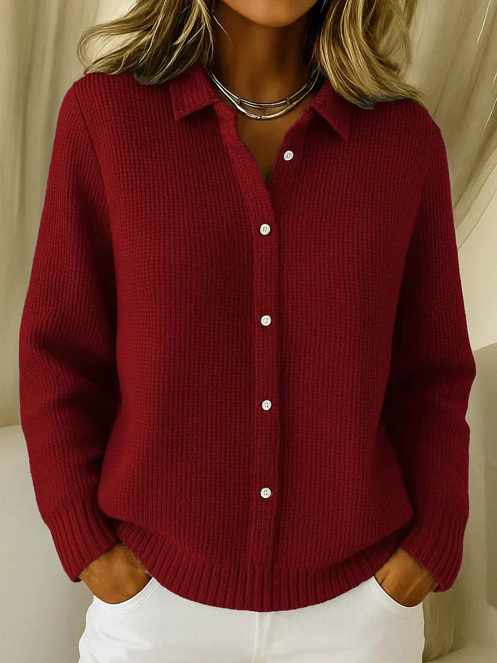 Fiora™ | Cozy Long Sleeve Cardigan