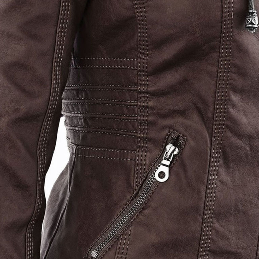 Monika™ | Elegant and Durable Leather Jacket