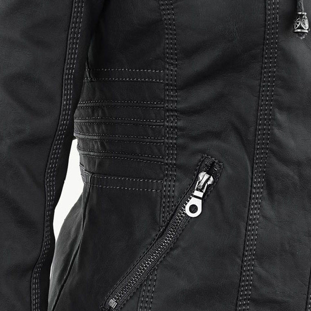 Monika™ | Elegant and Durable Leather Jacket