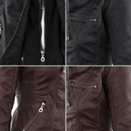 Monika™ | Elegant and Durable Leather Jacket