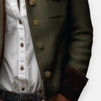 Claire | Refined Velvet-Trim Jacket