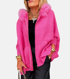 ARABELLE™ | Casual Hooded Coat with Fur Collar