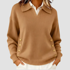 AIRA | BUTTON DETAIL SWEATER