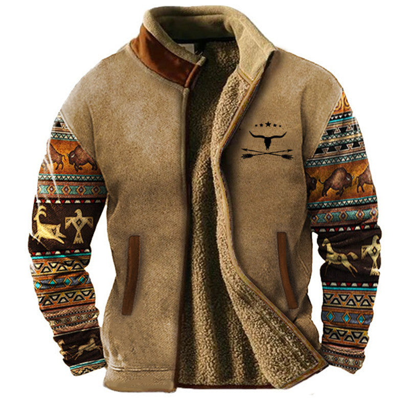 Villads | Stylish fleece jacket with thermal lining
