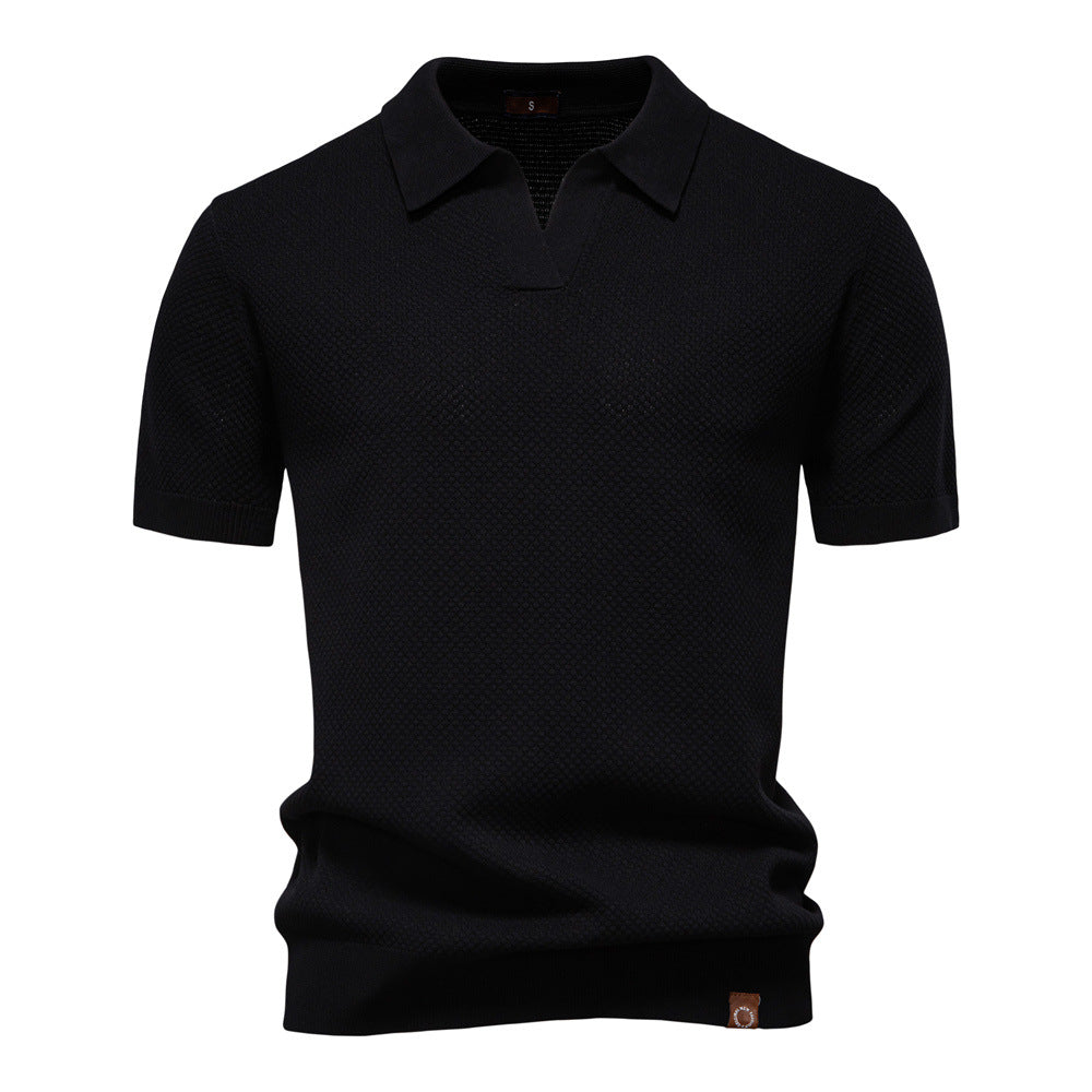 Stylish Short-Sleeve Polo Shirt