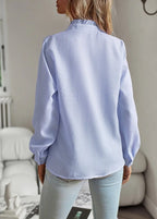 Claire | Stylish Ruffle Detail Blouse