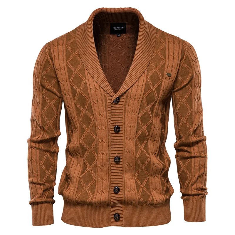 Henry - Men's Button-Down Sweater