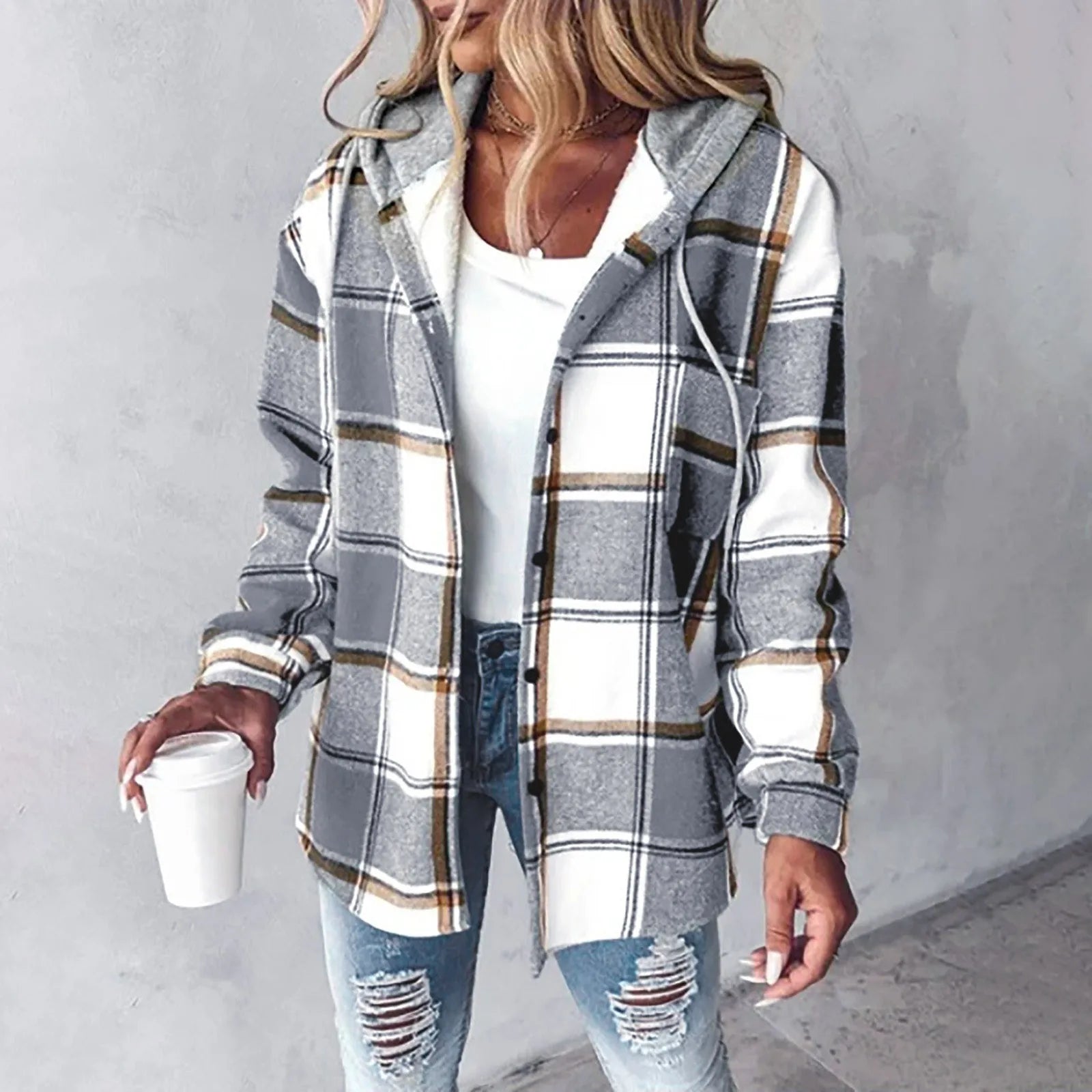 Hadley™ | Classic Check Hooded Jacket