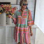 Natalie | Elegant Flowing Swing Dress