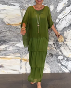 Caroline | Elegant Flowing Maxi Dress