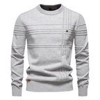 Richard - Stylish Men's Sweater with Checked Design