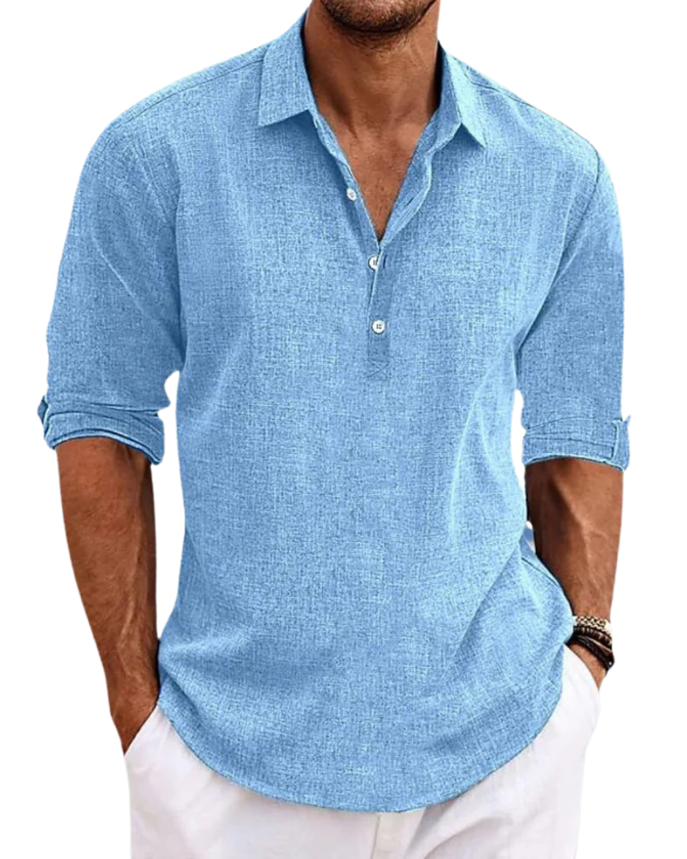 Evan | Refined Button-Front Classic Shirt