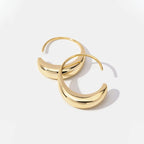 CAMILLE | DROP HOOP EARRINGS