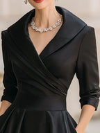 Gabriella | Elegant Midi Dress with Refined Details