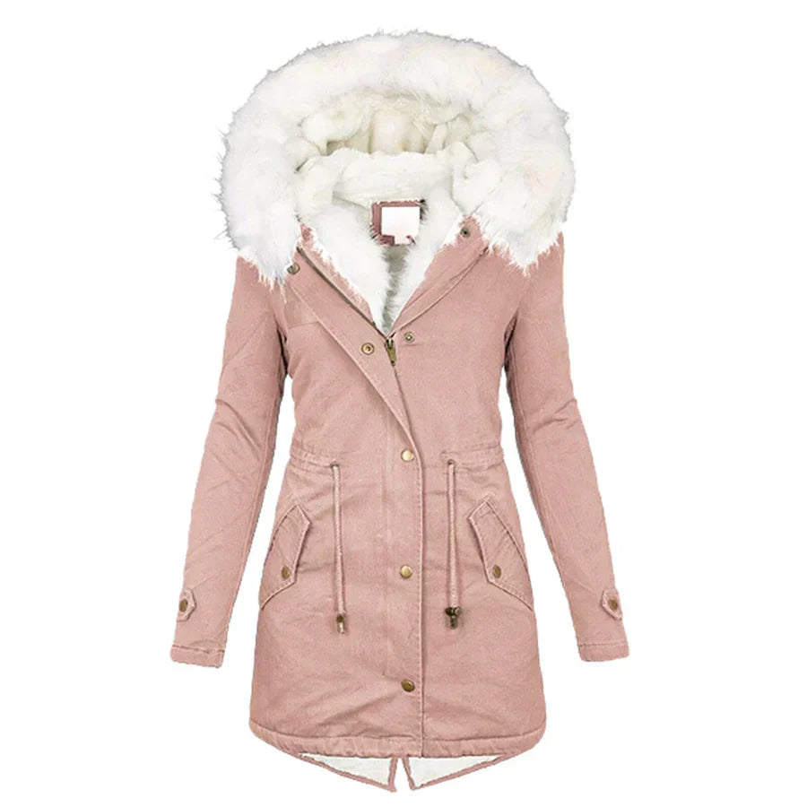 Irene | Winter Parka with Faux Fur Lining