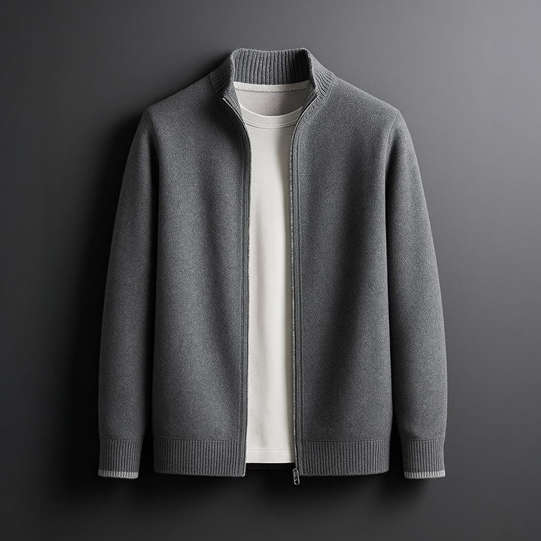 HARVEY™| ELEGANT WOOL ZIP VEST